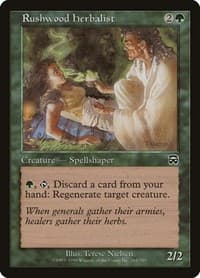 Rushwood Herbalist - Mercadian Masques - Magic: The Gathering card