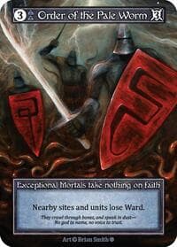 Order of the Pale Worm (Foil) - Gothic - Sorcery: Contested Realm card