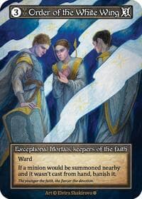 Order of the White Wing (Foil) - Gothic - Sorcery: Contested Realm card