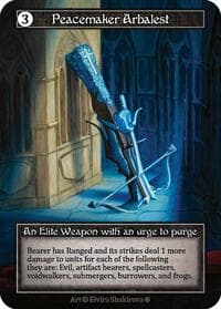 Peacemaker Arbalest (Foil) - Gothic - Sorcery: Contested Realm card