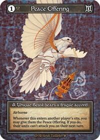 Peace Offering (Foil) - Gothic - Sorcery: Contested Realm card