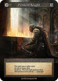 Penitent Knight - Gothic - Sorcery: Contested Realm card
