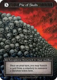 Pile of Skulls (Foil) - Gothic - Sorcery: Contested Realm card