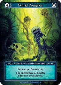 Putrid Presence (Foil) - Gothic - Sorcery: Contested Realm card