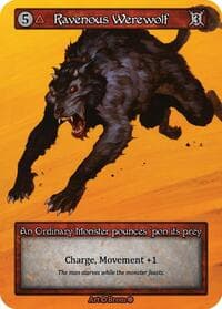 Ravenous Werewolf - Gothic - Sorcery: Contested Realm card