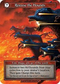 Release the Hounds (Foil) - Gothic - Sorcery: Contested Realm card