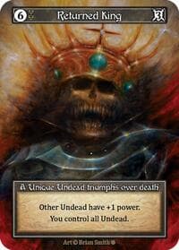 Returned King (Foil) - Gothic - Sorcery: Contested Realm card