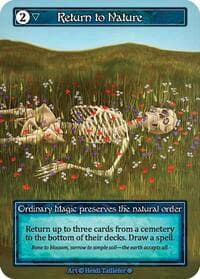 Return to Nature (Foil) - Gothic - Sorcery: Contested Realm card