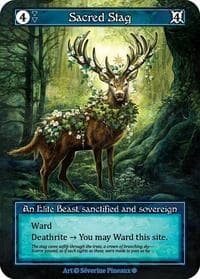 Sacred Stag (Foil) - Gothic - Sorcery: Contested Realm card