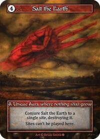 Salt the Earth (Foil) - Gothic - Sorcery: Contested Realm card