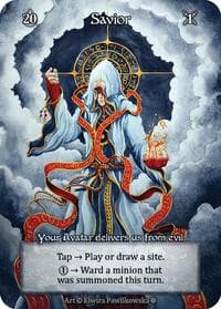 Savior (Foil) - Gothic - Sorcery: Contested Realm card