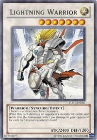 Lightning Warrior - Turbo Pack: Booster Seven - YuGiOh card