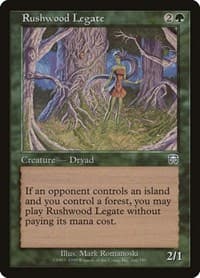 Rushwood Legate - Mercadian Masques - Magic: The Gathering card