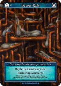 Sewer Rats (Foil) - Gothic - Sorcery: Contested Realm card