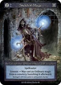 Skeleton Mage - Gothic - Sorcery: Contested Realm card