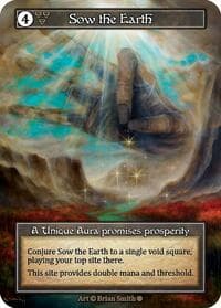 Sow the Earth (Foil) - Gothic - Sorcery: Contested Realm card