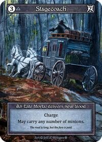 Stagecoach (Foil) - Gothic - Sorcery: Contested Realm card