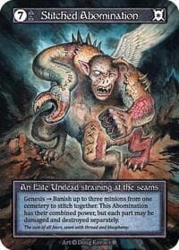 Stitched Abomination (Foil) - Gothic - Sorcery: Contested Realm card