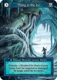 Thing in the Ice (Foil) - Gothic - Sorcery: Contested Realm card