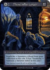 Those Who Linger - Gothic - Sorcery: Contested Realm card