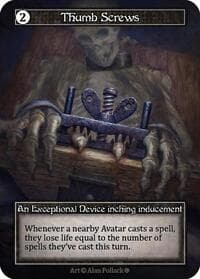 Thumb Screws (Foil) - Gothic - Sorcery: Contested Realm card