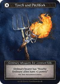Torch and Pitchfork (Foil) - Gothic - Sorcery: Contested Realm card