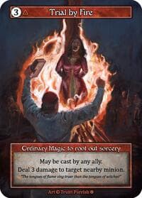 Trial by Fire (Foil) - Gothic - Sorcery: Contested Realm card