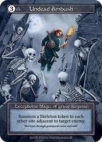 Undead Ambush (Foil) - Gothic - Sorcery: Contested Realm card