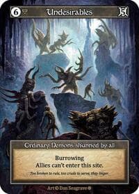 Undesirables (Foil) - Gothic - Sorcery: Contested Realm card