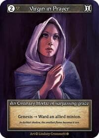 Virgin in Prayer (Foil) - Gothic - Sorcery: Contested Realm card