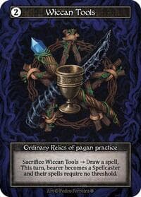 Wiccan Tools (Foil) - Gothic - Sorcery: Contested Realm card