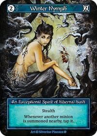 Winter Nymph (Foil) - Gothic - Sorcery: Contested Realm card