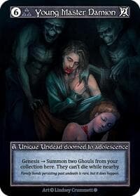 Young Master Damion (Foil) - Gothic - Sorcery: Contested Realm card