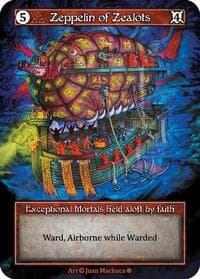 Zeppelin of Zealots (Foil) - Gothic - Sorcery: Contested Realm card