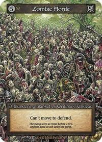 Zombie Horde - Gothic - Sorcery: Contested Realm card