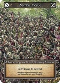 Zombie Horde (Foil) - Gothic - Sorcery: Contested Realm card