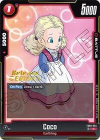 Coco - Saiyan's Pride Release Event Cards - Dragon Ball Super: Fusion World card