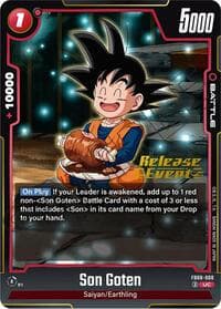 Son Goten - FB08-008 - Saiyan's Pride Release Event Cards - Dragon Ball Super: Fusion World card
