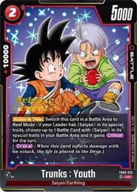 Trunks : Youth - FB08-015 - Saiyan's Pride Release Event Cards - Dragon Ball Super: Fusion World card