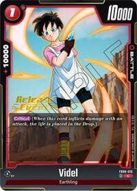 Videl - FB08-018 - Saiyan's Pride Release Event Cards - Dragon Ball Super: Fusion World card