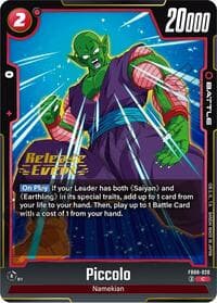 Piccolo - FB08-020 - Saiyan's Pride Release Event Cards - Dragon Ball Super: Fusion World card