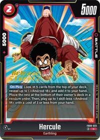 Hercule - Saiyan's Pride Release Event Cards - Dragon Ball Super: Fusion World card