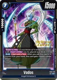 Vados - Saiyan's Pride Release Event Cards - Dragon Ball Super: Fusion World card