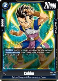 Cabba - FB08-028 - Saiyan's Pride Release Event Cards - Dragon Ball Super: Fusion World card