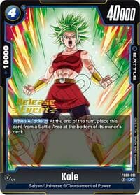 Kale - FB08-031 - Saiyan's Pride Release Event Cards - Dragon Ball Super: Fusion World card