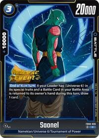 Saonel - Saiyan's Pride Release Event Cards - Dragon Ball Super: Fusion World card