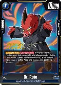 Dr. Rota - Saiyan's Pride Release Event Cards - Dragon Ball Super: Fusion World card