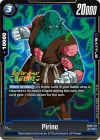 Pirina - Saiyan's Pride Release Event Cards - Dragon Ball Super: Fusion World card