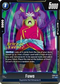 Fuwa - Saiyan's Pride Release Event Cards - Dragon Ball Super: Fusion World card