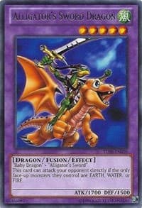 Alligator's Sword Dragon - Turbo Pack: Booster Eight - YuGiOh card